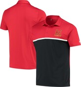 Thumbnail for your product : Under Armour Men's Black and Red Maryland Terrapins Game Day Performance Polo Shirt - Black, Red