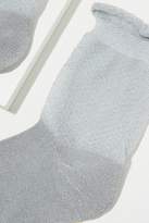 Thumbnail for your product : Becksöndergaard Two-Tone Metallic Ankle Socks