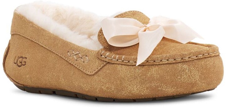 ugg moccasins with bow