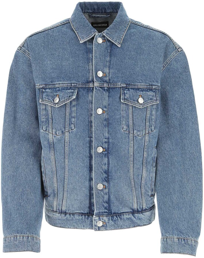 balenciaga denim jacket
