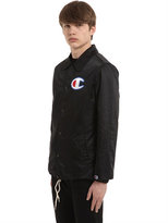 Thumbnail for your product : Champion Logo Nylon Coach Jacket