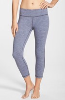 Thumbnail for your product : Zella 'Live In - Streamline' Slim Fit Space Dye Capris