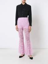 Thumbnail for your product : Givenchy flared lace trousers