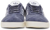 Thumbnail for your product : adidas Blue Suede Gazelle OG Sneakers