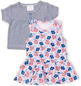 Thumbnail for your product : Marquise NEW Sleeveless Dress and Short Sleeve Cardigan 2 Piece Set Navy