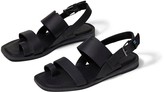 Thumbnail for your product : Toms Black Leather Freya Women's Sandals