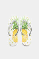 Thumbnail for your product : Ardene Glittery Pineapple Foam Flip-Flops - Shoes |