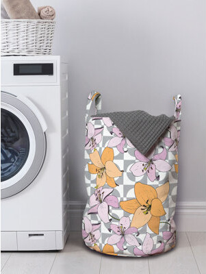 East Urban Home Laundry Bag with Handles
