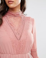 Thumbnail for your product : Vero Moda Lace Detail Skater Dress