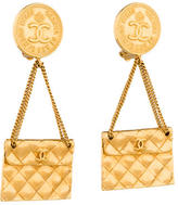 Thumbnail for your product : Chanel 2.55 Earrings