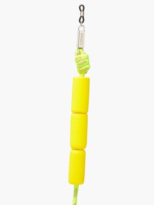 Loewe Paula's Ibiza - Floaters Foam And Cord Glasses Chain - Yellow