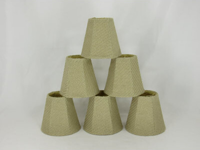 Cotton Empire Candelabra Shade ( Clip on )