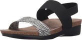 Thumbnail for your product : Munro American Pisces (White/Black Fabric Combo) Women's Sandals