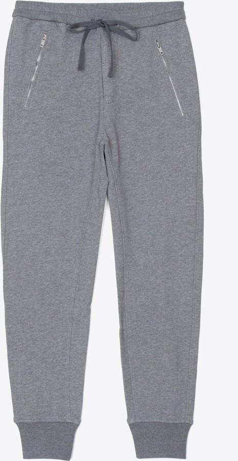 Classic Tapered Sweatpant in MELANGE GREY