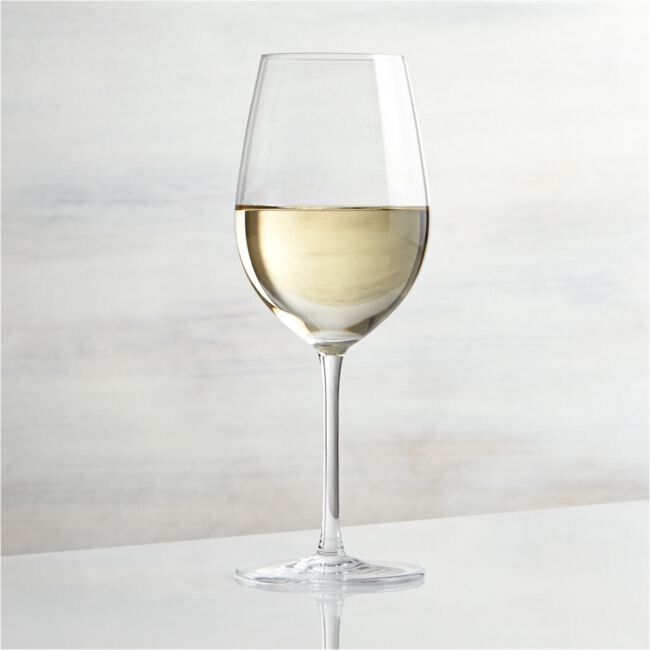 Crate & Barrel Vineyard White Wine Glass