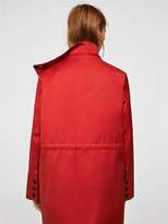 Thumbnail for your product : MANGO Detachable Waistcoat And Hood Parka - Red