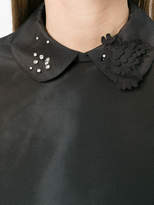 Thumbnail for your product : RED Valentino embellished Peter Pan collar dress