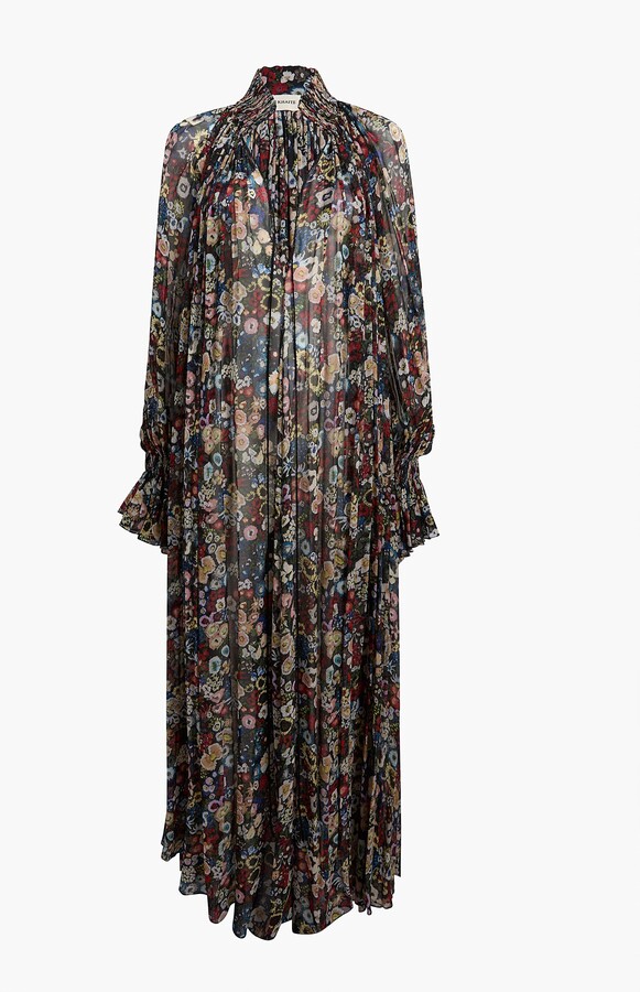 Edgar Dress in Black Multi