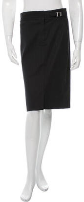 Gucci Striped Knee-Length Skirt