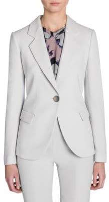 Giorgio Armani Lana One-Button Jacket