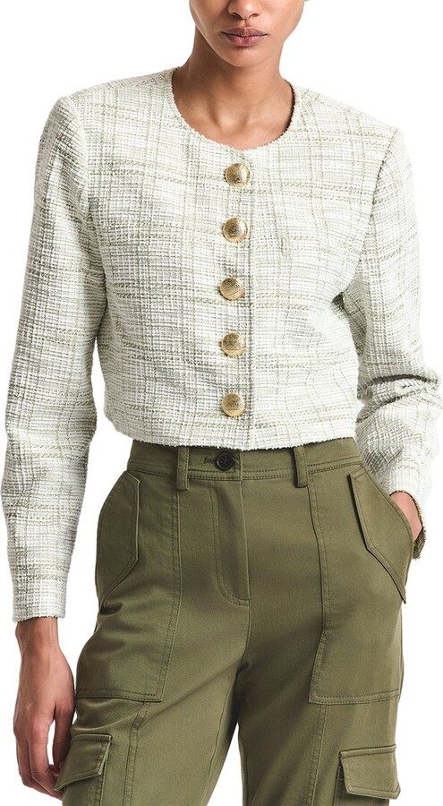 Derek Lam 10 Crosby Juliette Tweed Jacket