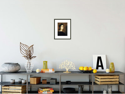 1000Museums Self-Portrait by Raphael -Framed Giclee Print