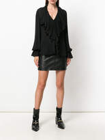 Thumbnail for your product : Plein Sud Jeans large ruffles blouse