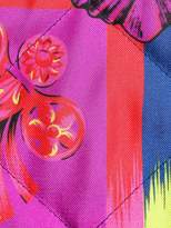 Thumbnail for your product : Versace printed quilted bomber jacket