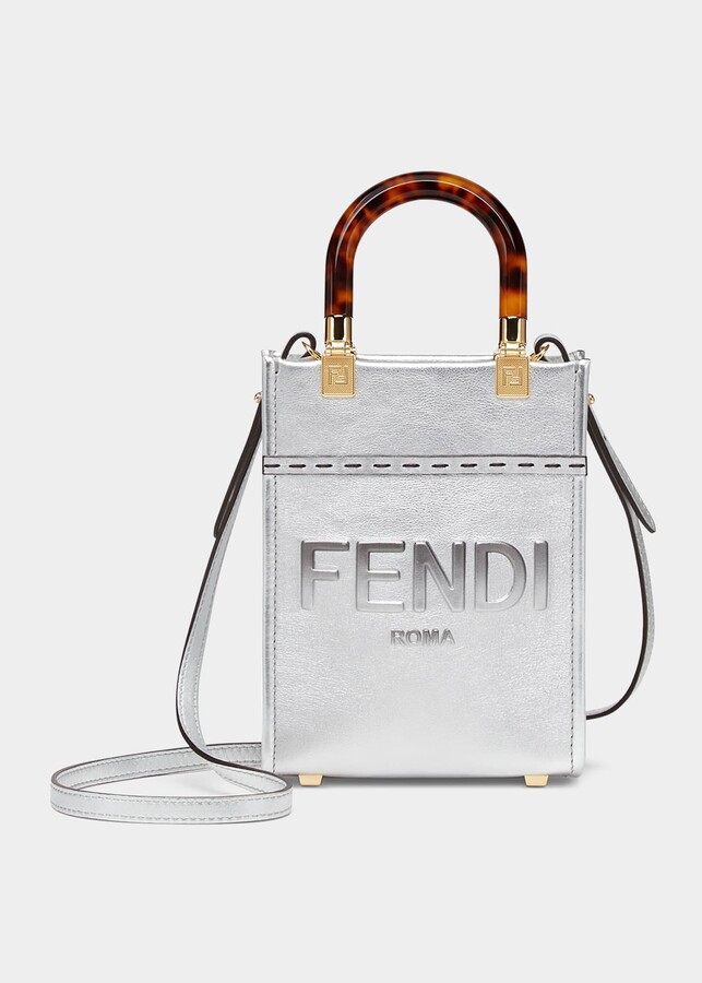 Fendi Metallic Leather Handbags | Shop the world's largest 
