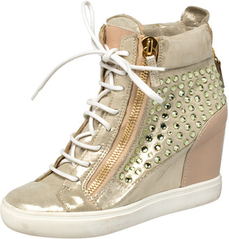Giuseppe Zanotti Wedge Sneakers | Shop the world's largest collection of  fashion | ShopStyle UK