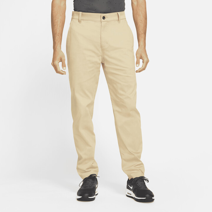 Nike Men's DriFIT UV Standard Fit Golf Chino Pants in Brown ShopStyle
