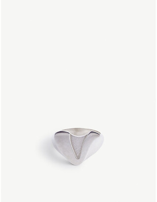 Vented London Vented sterling-silver signet ring