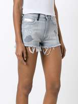 Thumbnail for your product : Marcelo Burlon County of Milan distressed denim shorts