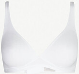 Thumbnail for your product : Hanro Sensation soft cup stretch-cotton bra