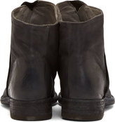 Thumbnail for your product : Officine Creative Black Angled Zip Vertigo Boots