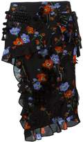 Thumbnail for your product : No.21 floral print ruffled skirt