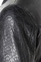 Thumbnail for your product : Philipp Plein Sensei Bomber In Leather