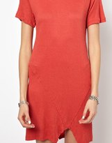 Thumbnail for your product : LnA T-Shirt Dress With Seam Detail