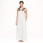 Thumbnail for your product : J.Crew Embroidered pom-pom maxidress