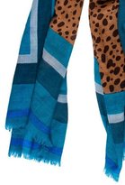 Thumbnail for your product : Tory Burch Printed Woven Scarf