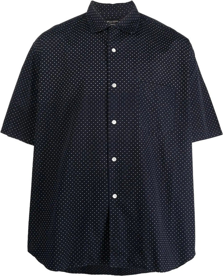 Comme Des Garçons Pre-Owned 1990s Polka Dot Short-Sleeved Shirt