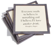 Thumbnail for your product : Ben's Garden 'Everyone Needs to Believe' Coaster Set