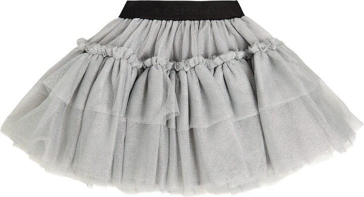 MonnaLisa x Chiara Ferragni ruffled tulle skirt
