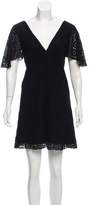 Thumbnail for your product : Jenni Kayne Wool-Silk Embroidered Dress
