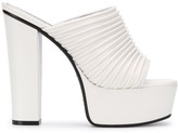 Thumbnail for your product : Givenchy Ribbed Platform Mules