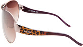 Thumbnail for your product : Just Cavalli Women's Shield Rose-Tone Sunglasses