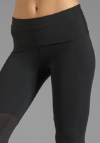 Thumbnail for your product : So Low Eclon Crop Legging with Tonal Mesh