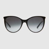 Thumbnail for your product : Gucci Cat eye sunglasses with Web