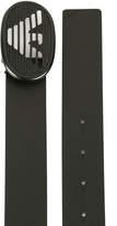 Thumbnail for your product : Emporio Armani logo plaque belt