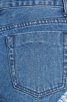 Thumbnail for your product : Glamorous Frayed Cutoff Shorts (Mid Blue Wash)